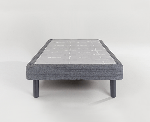 Base Sommier - 1 Plaza y Media (100x200 cm) - Gris Oscuro