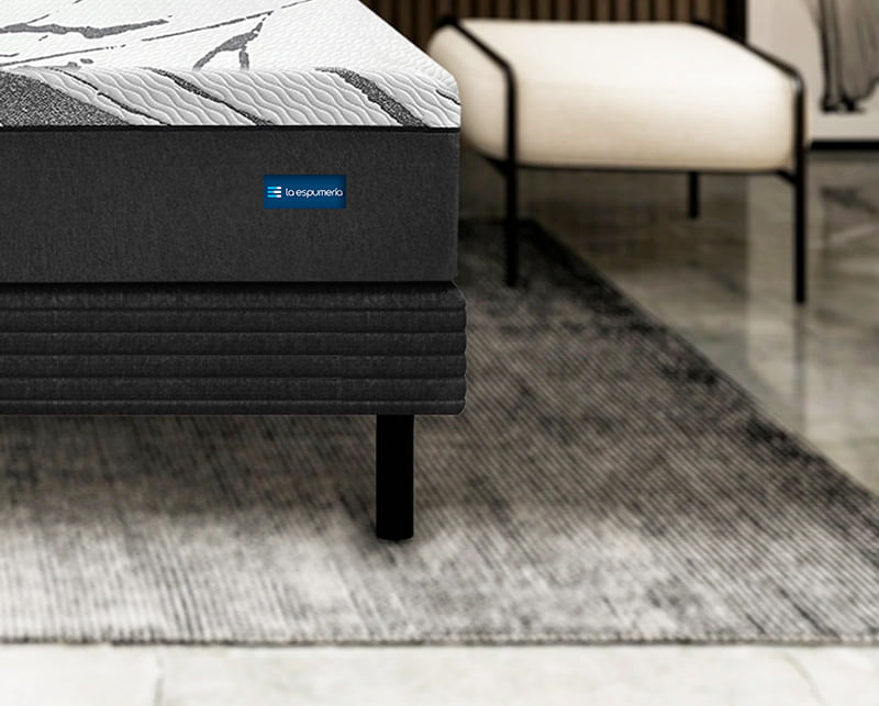  Plano Sommier y Colchon opera queen de Espuma