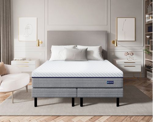Sommier y Colchón Jazz Super King (200x200 cm) de Resortes Pocket