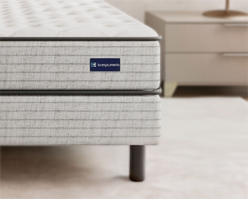 Plano Picado Sommier y Colchon folk de Resortes