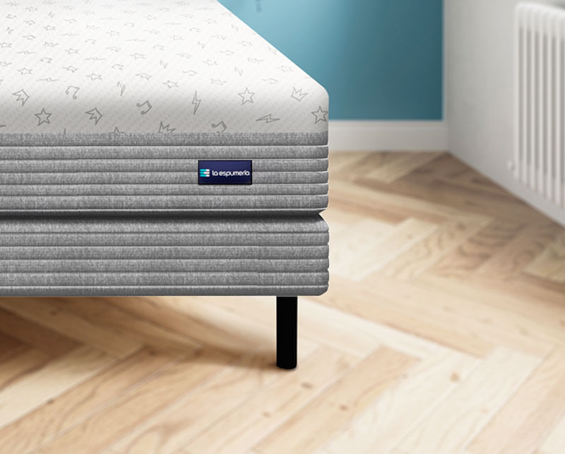 Plano Picado Colchon Freestyle LFK de Resortes Queen