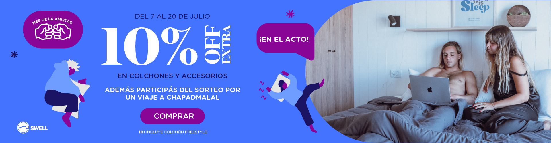 10 OFF colchones