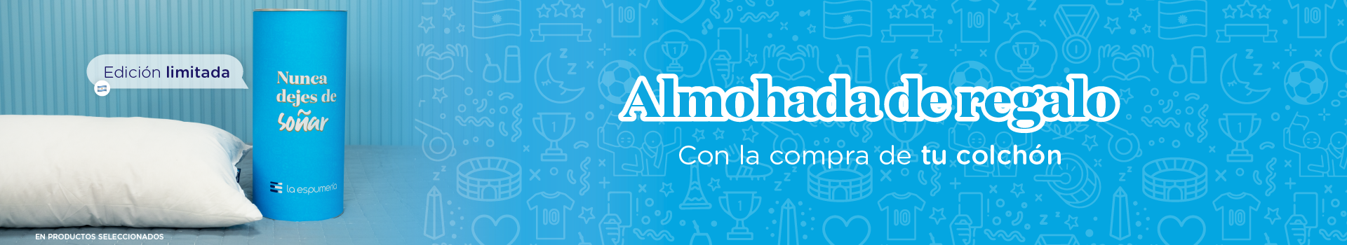Banner almohada de regalo